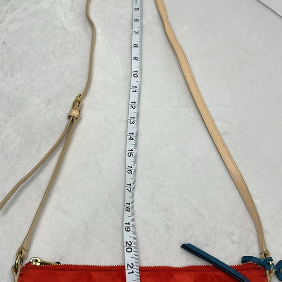 Coach Legacy Weekend Signature Nylon Hippie Swing Bag Shoulder Bag Crossbody Red - Picture 11 of 12